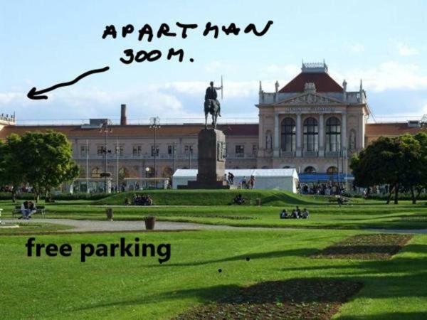 Zagreb Center Free Parking Apartment Ngoại thất bức ảnh